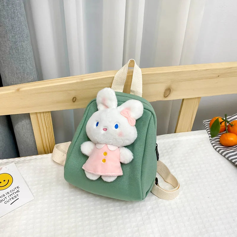 Cute 3D Bunny Ear Toddler Mini Backpack