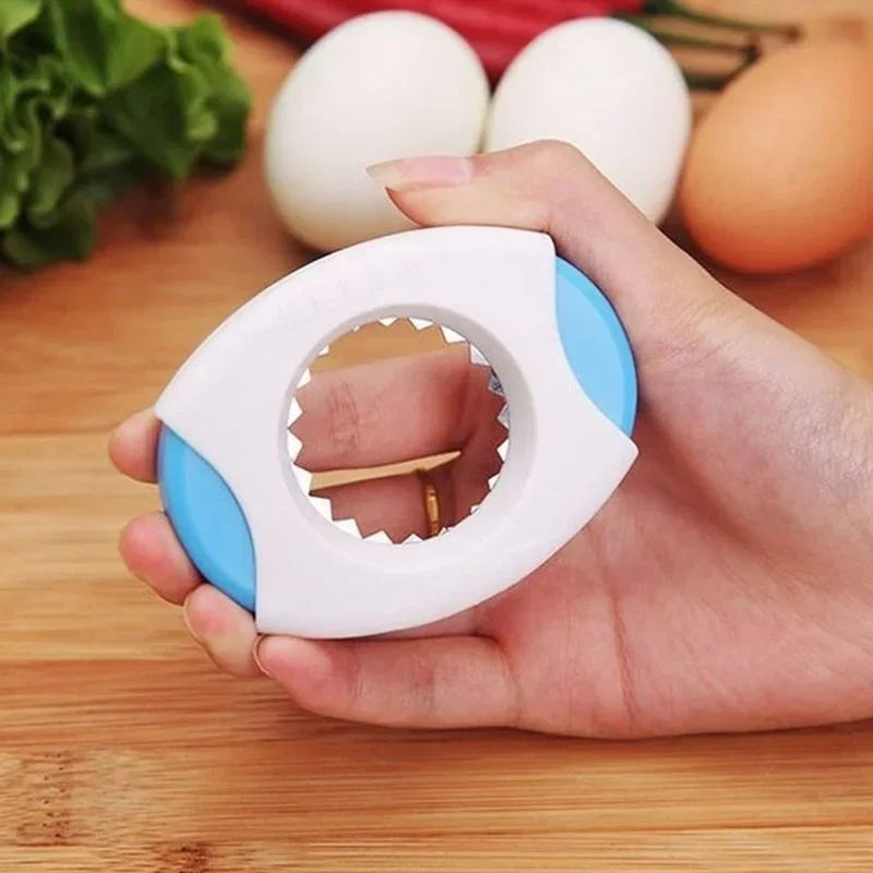 Stainless Steel Egg Shell Topper & Cutter - Professional Kitchen Opener Tool