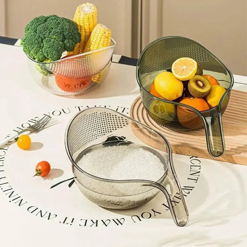 Multi-Functional Rice Washing Filter &amp; Kitchen Drain Basket