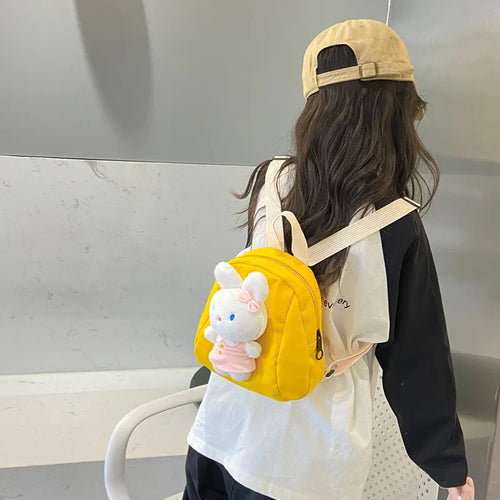 Cute 3D Bunny Ear Toddler Mini Backpack