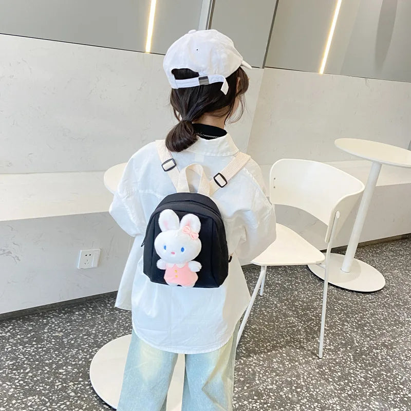 Cute 3D Bunny Ear Toddler Mini Backpack