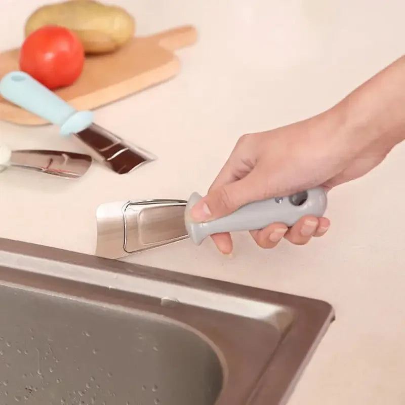 Stainless Steel Fridge Ice Scraper - Professional Freezer De-Icing & Cleaning Tool