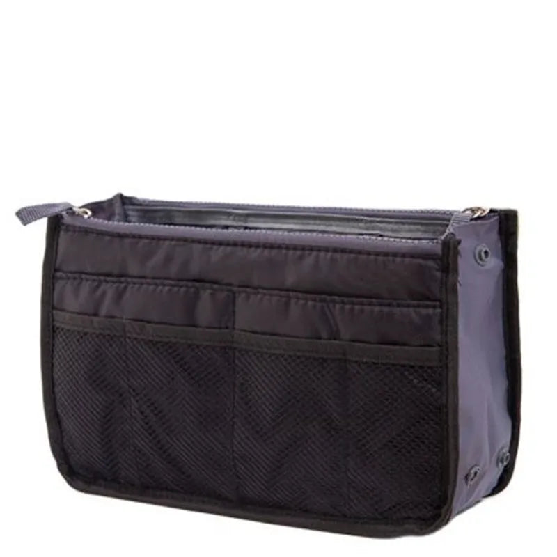 Premium Nylon Handbag Organizer Insert – Multi-Pocket Purse Organizer & Travel Insert Bag for Women