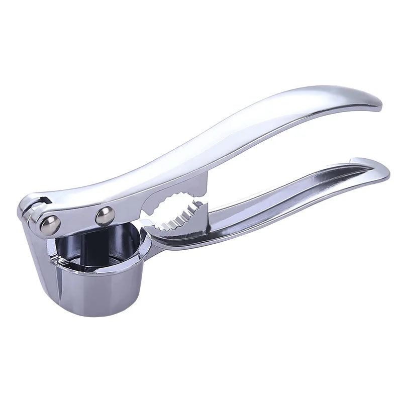 Premium Stainless Steel Garlic Press - Professional Ginger Crusher & Mincer Tool