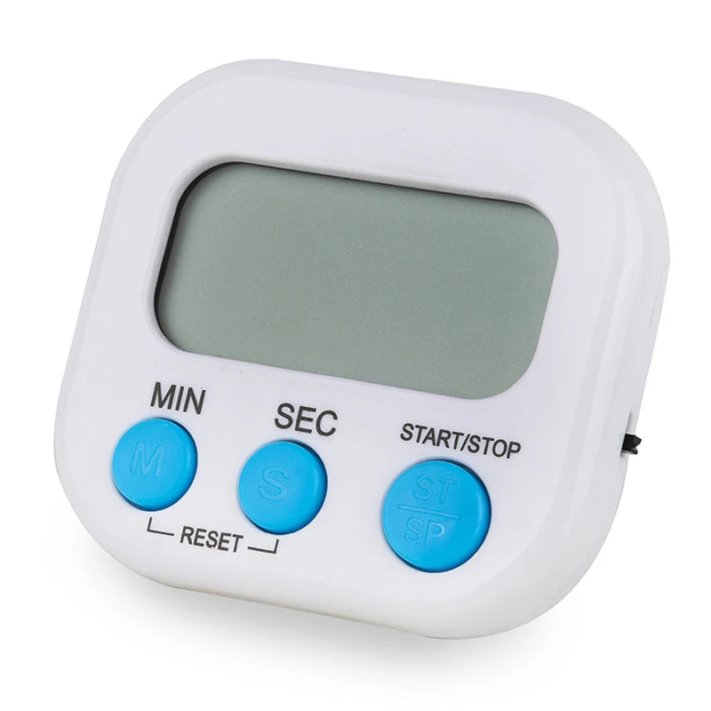 Digital Kitchen Timer - Magnetic Countdown & Loud Alarm for Cooking & Study