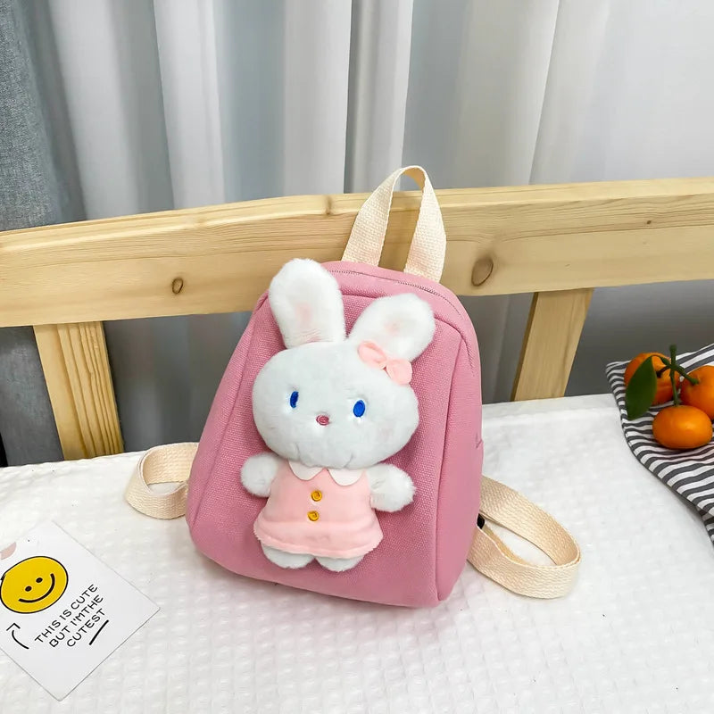 Cute 3D Bunny Ear Toddler Mini Backpack