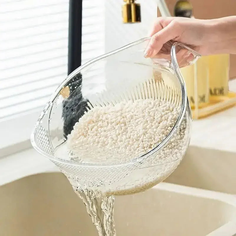 Multi-Functional Rice Washing Filter &amp; Kitchen Drain Basket
