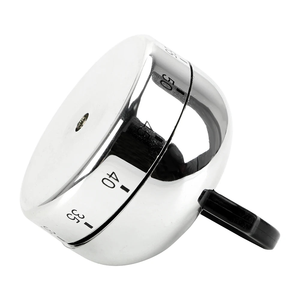 Retro Mechanical Kitchen Timer - 60-Minute Visual Countdown for Cooking & Baking