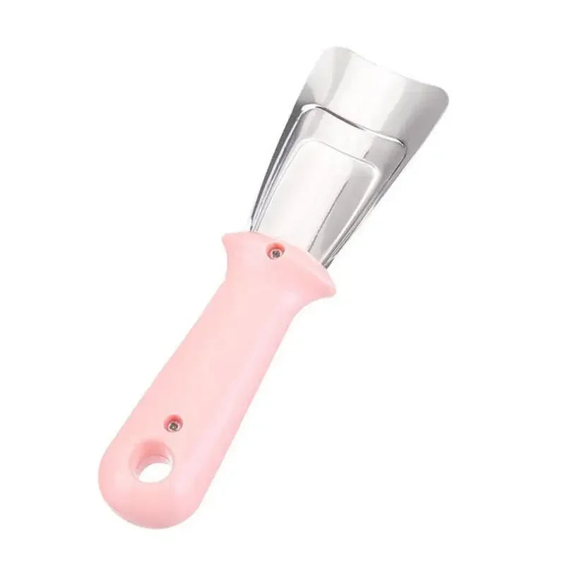 Stainless Steel Fridge Ice Scraper - Professional Freezer De-Icing & Cleaning Tool