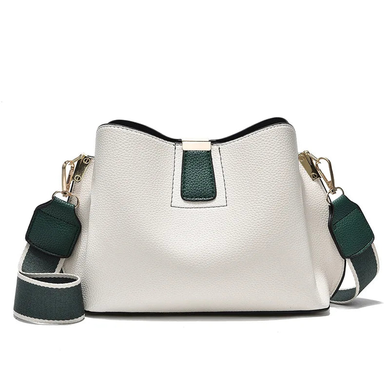 Luxury Retro Designer Leather Handbag – Classic Shoulder Tote for Women