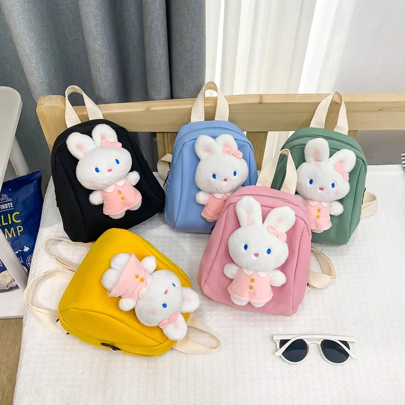 Cute 3D Bunny Ear Toddler Mini Backpack