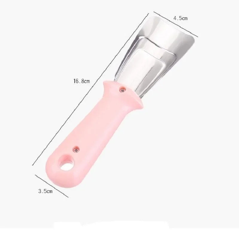Stainless Steel Fridge Ice Scraper - Professional Freezer De-Icing & Cleaning Tool