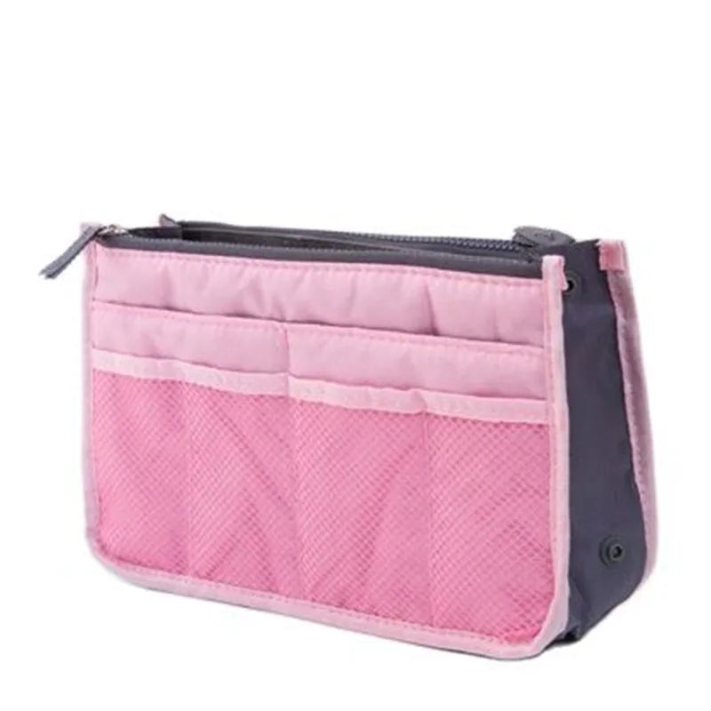 Premium Nylon Handbag Organizer Insert – Multi-Pocket Purse Organizer & Travel Insert Bag for Women