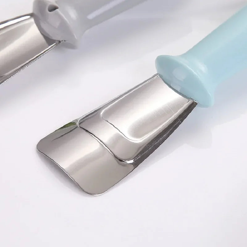 Stainless Steel Fridge Ice Scraper - Professional Freezer De-Icing & Cleaning Tool