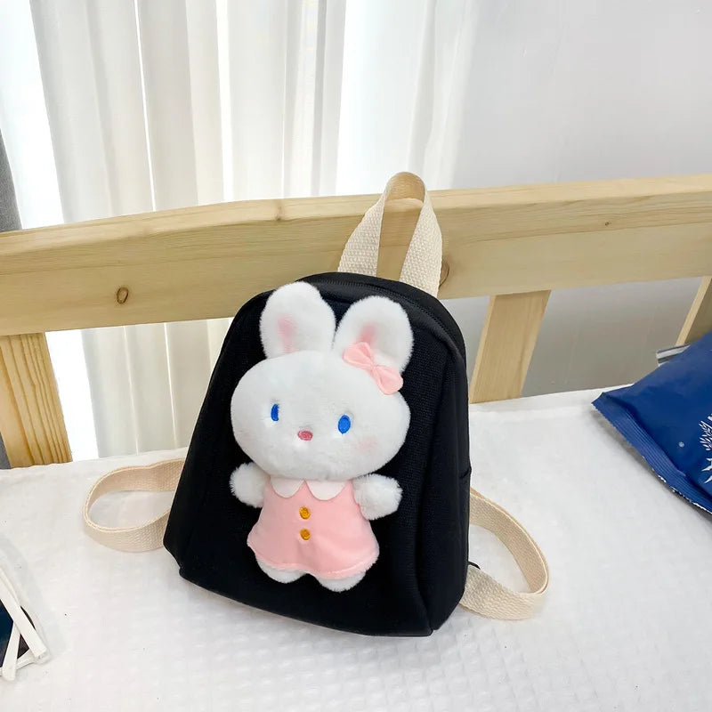 Cute 3D Bunny Ear Toddler Mini Backpack