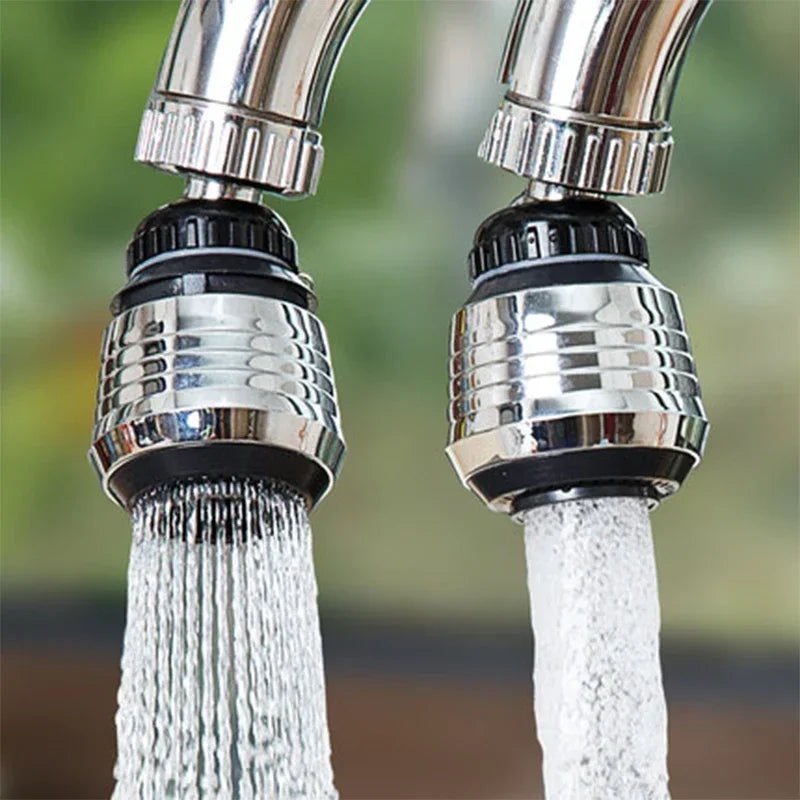 360° Rotatable Water-Saving Tap Nozzle - High Pressure Faucet Bubbler