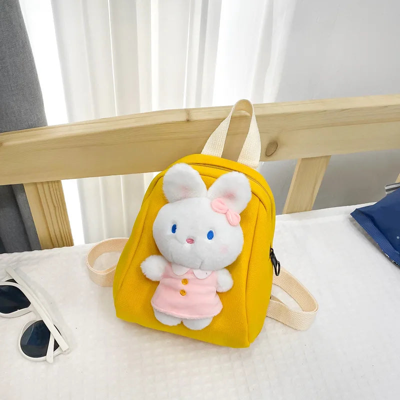 Cute 3D Bunny Ear Toddler Mini Backpack
